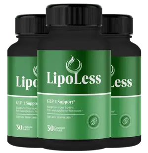 Lipoless Lipo Less multi bottle weight loss supplement bundle